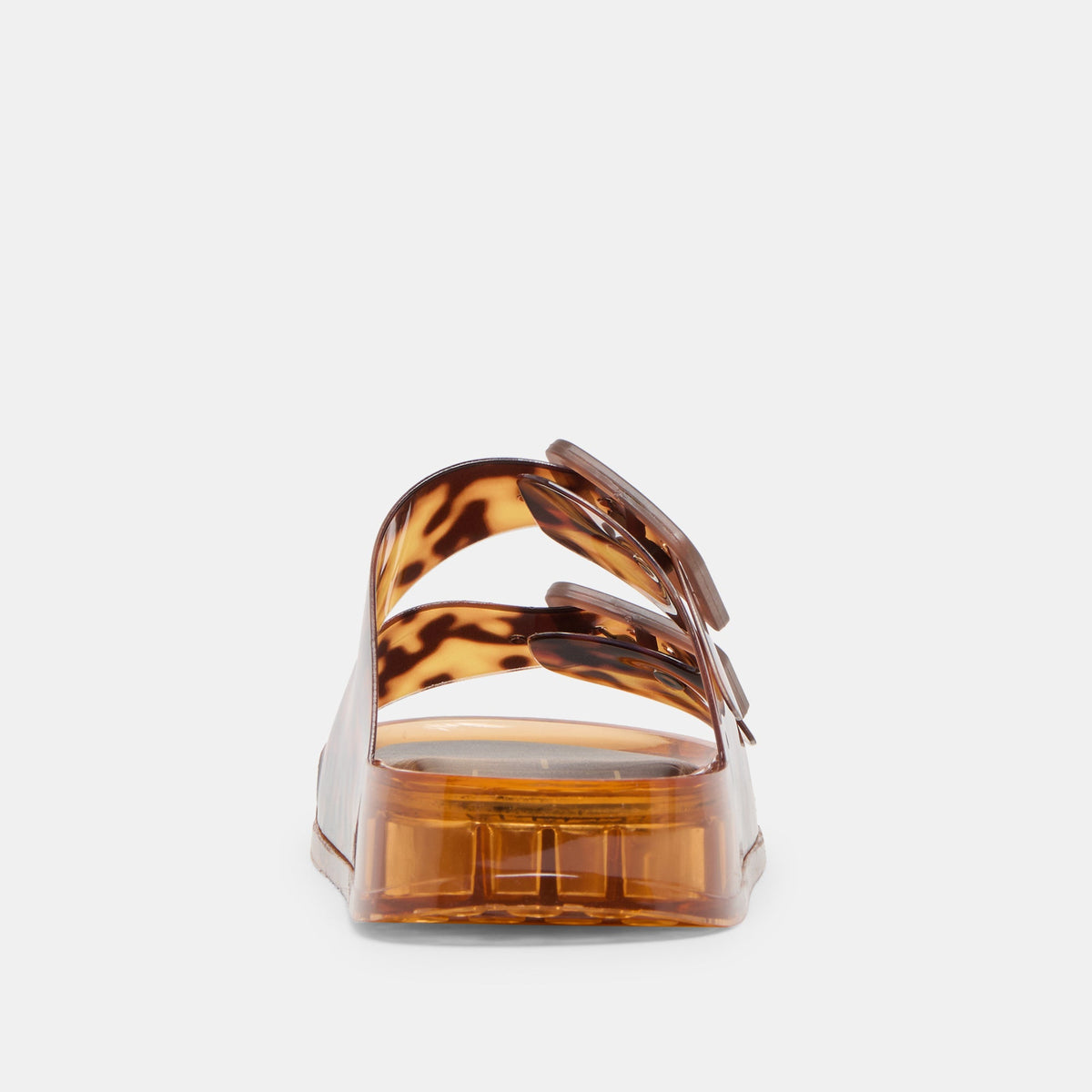 Julio Tortoise Vinyl Sandals | Dolce Vita