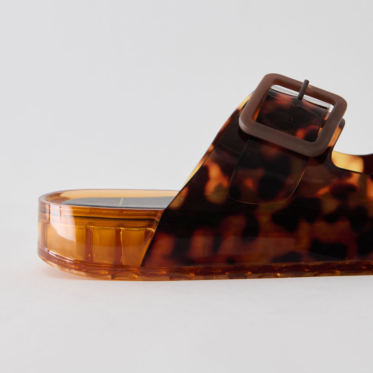 Julio Tortoise Vinyl Sandals | Dolce Vita