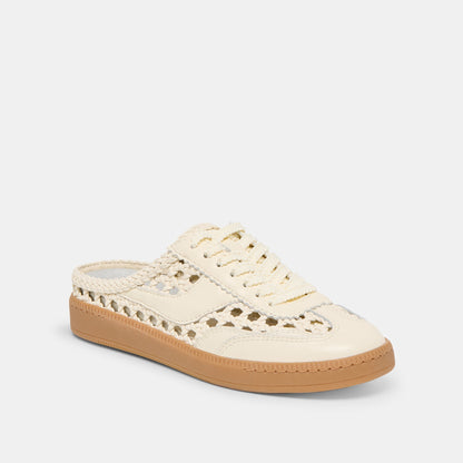 Notice Slide Woven Off White Woven Stella Sneakers | Dolce Vita