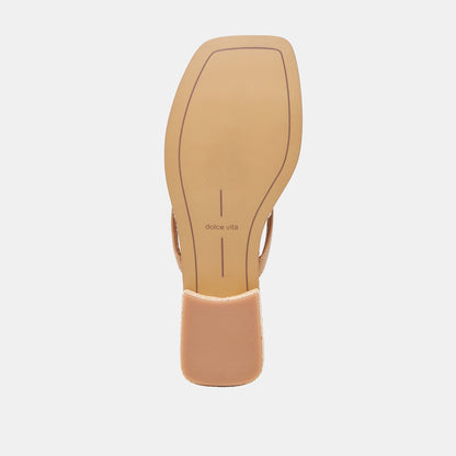 BARTY SANDALS LIGHT TAN LEATHER
 – Dolce Vita | Dolce Vita
