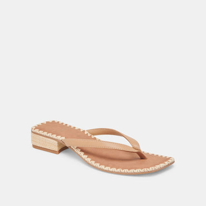 BARTY SANDALS LIGHT TAN LEATHER
 – Dolce Vita | Dolce Vita