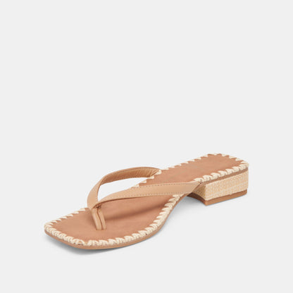 BARTY SANDALS LIGHT TAN LEATHER
 – Dolce Vita | Dolce Vita