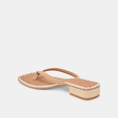 BARTY SANDALS LIGHT TAN LEATHER
 – Dolce Vita | Dolce Vita