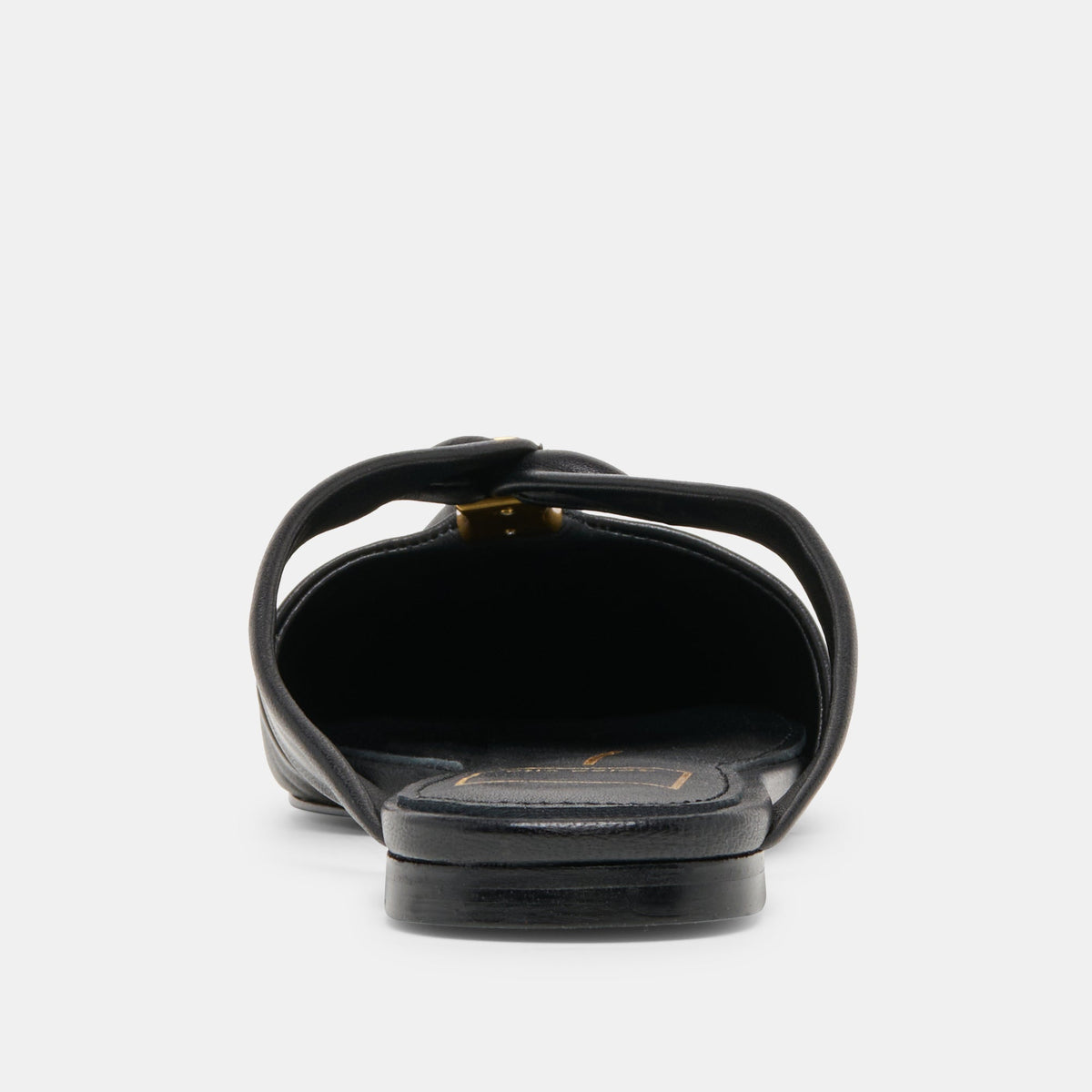 Franey Black Leather Flats | Dolce Vita