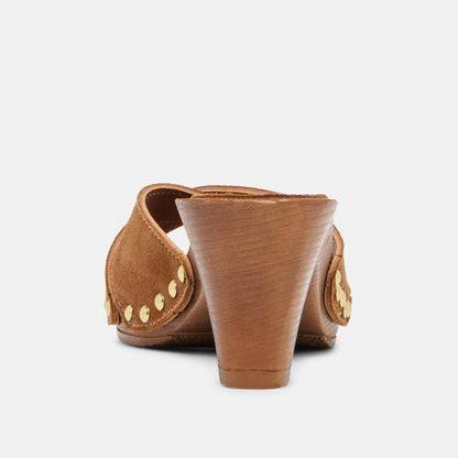 Averie Brown Nubuck Heels | Dolce Vita