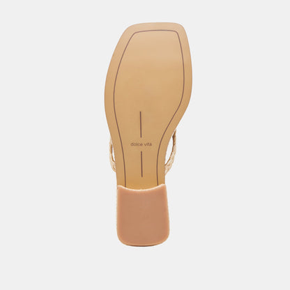 BARTY SANDALS LT NATURAL RAFFIA
 – Dolce Vita | Dolce Vita