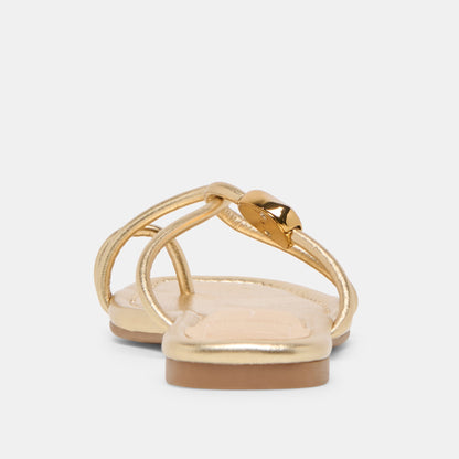 Louiz Gold Stella Sandals | Dolce Vita