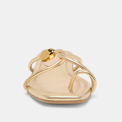Louiz Gold Stella Sandals | Dolce Vita