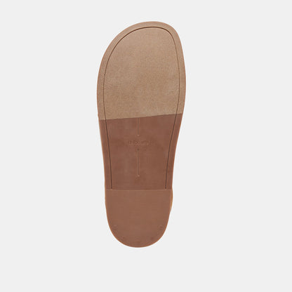 Jodero Lt Brown Suede Flats | Dolce Vita