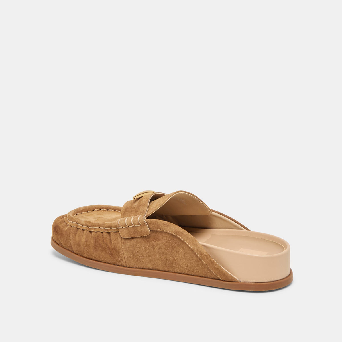 Jodero Lt Brown Suede Flats | Dolce Vita