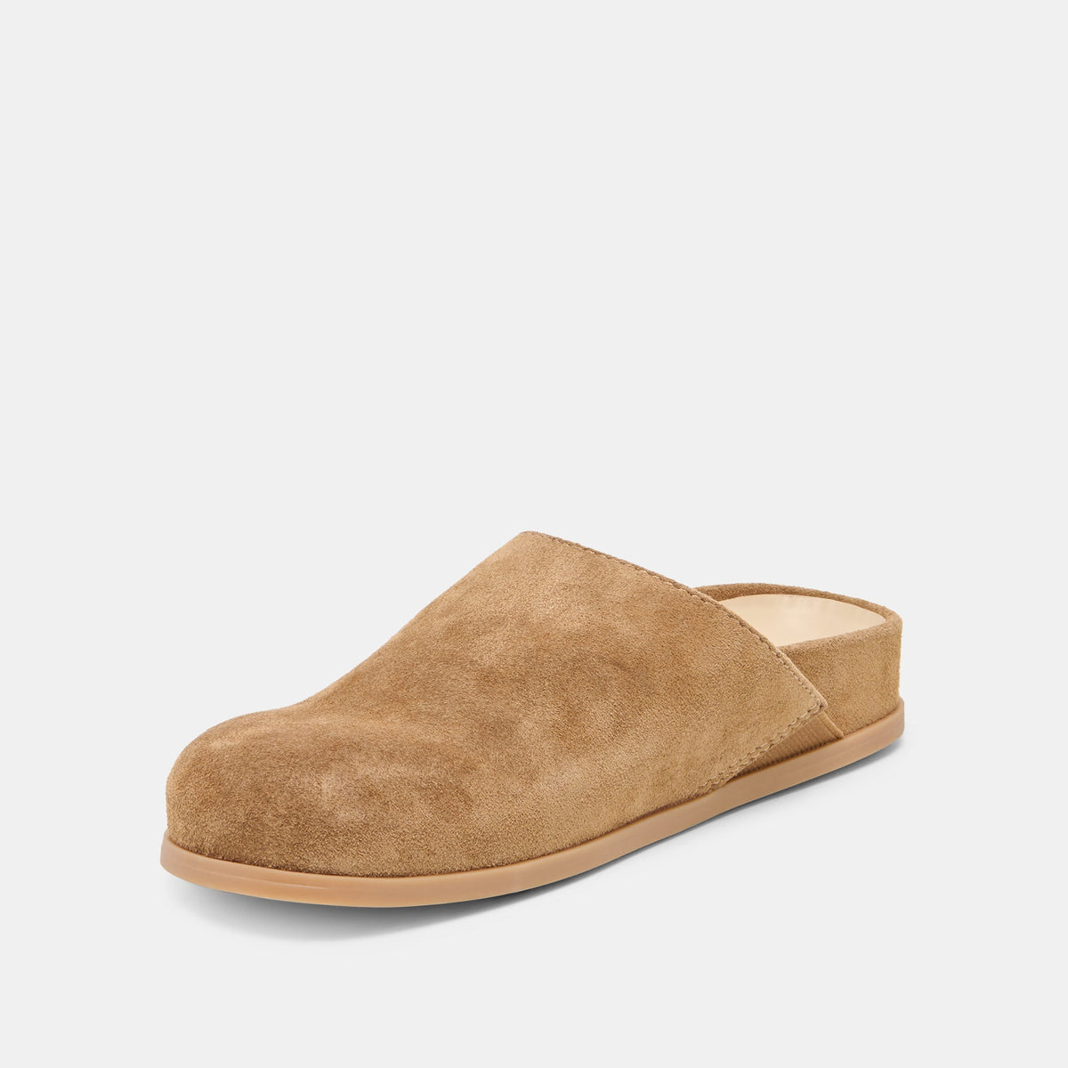 Joney Lt Brown Suede Flats | Dolce Vita