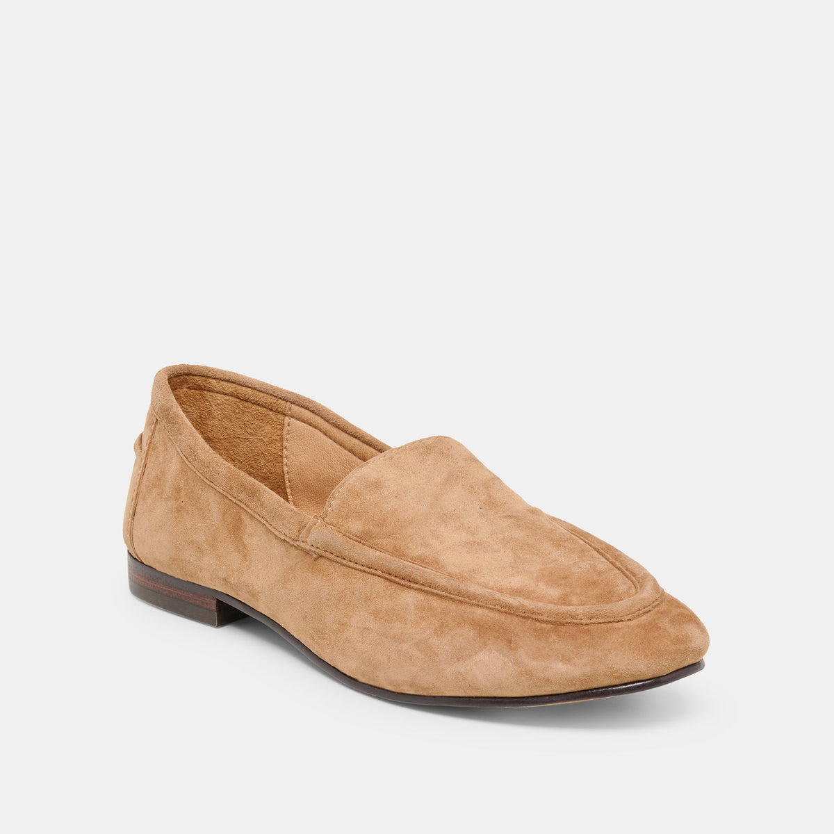 Mattie Camel Suede Loafers | Dolce Vita
