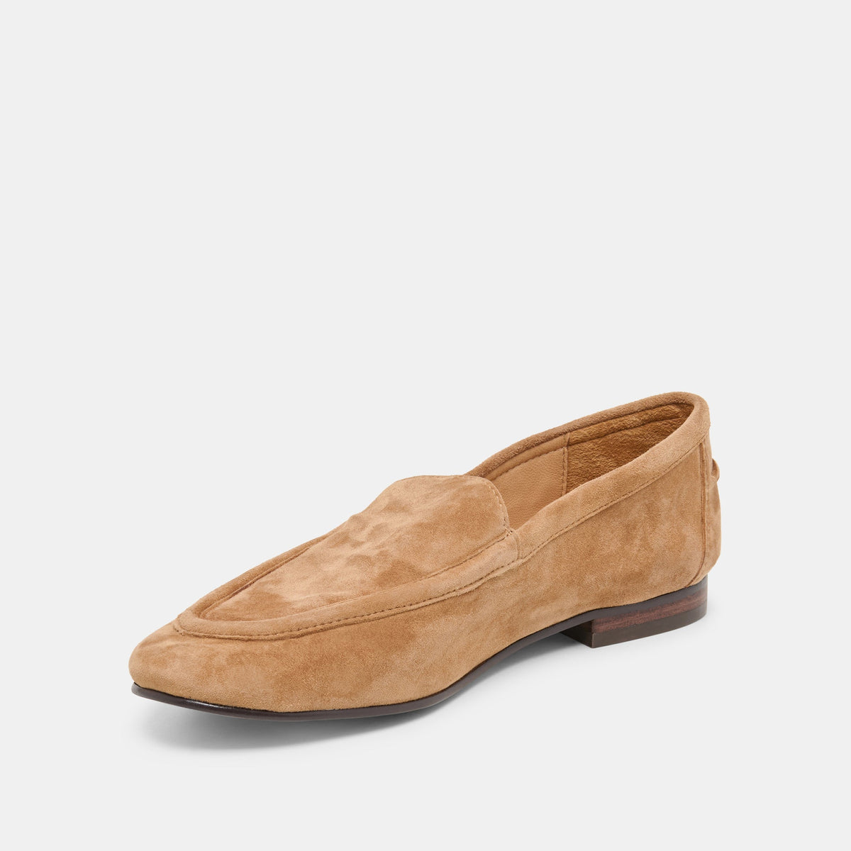 Mattie Camel Suede Loafers | Dolce Vita