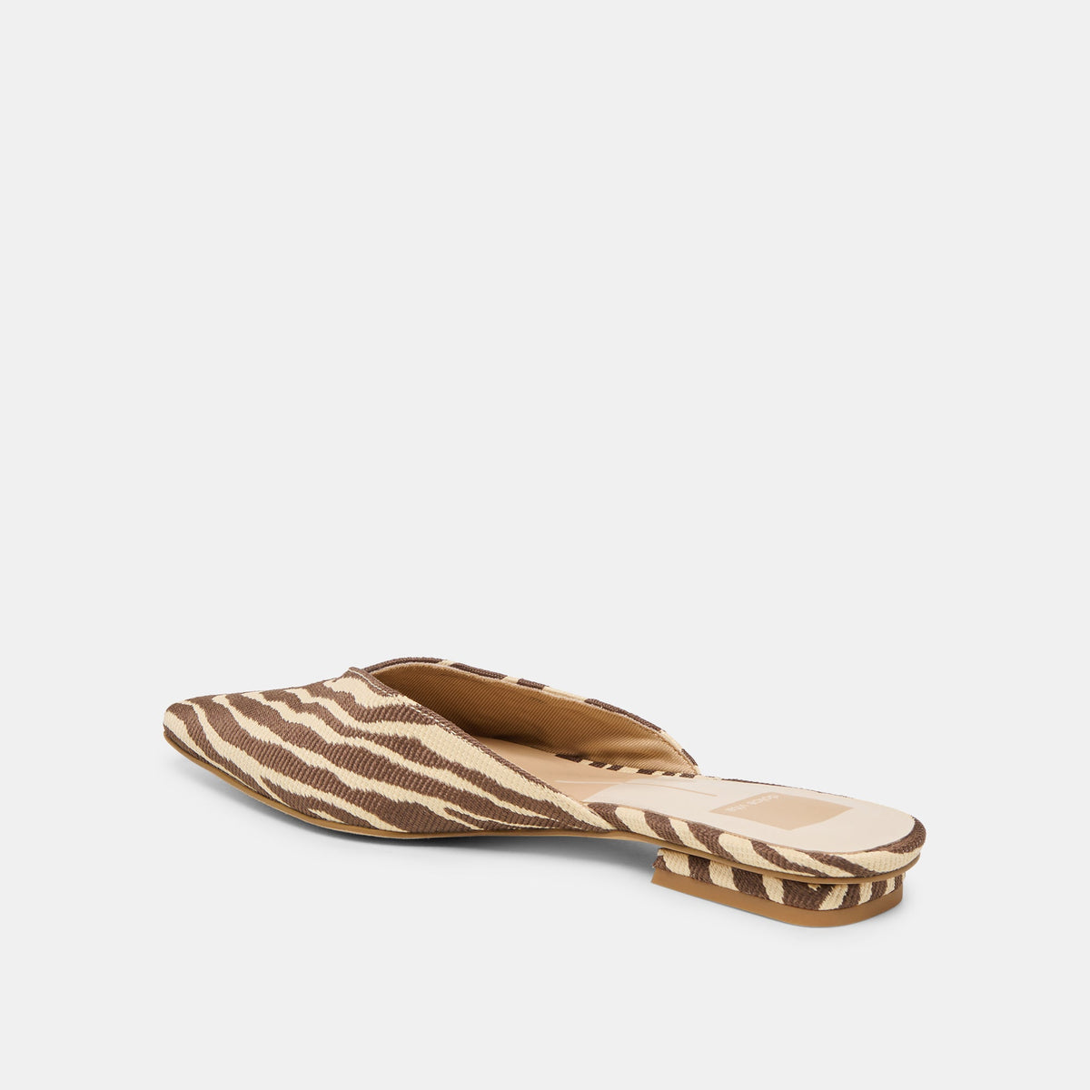 Elm Beige Zebra Raffia Flats | Dolce Vita