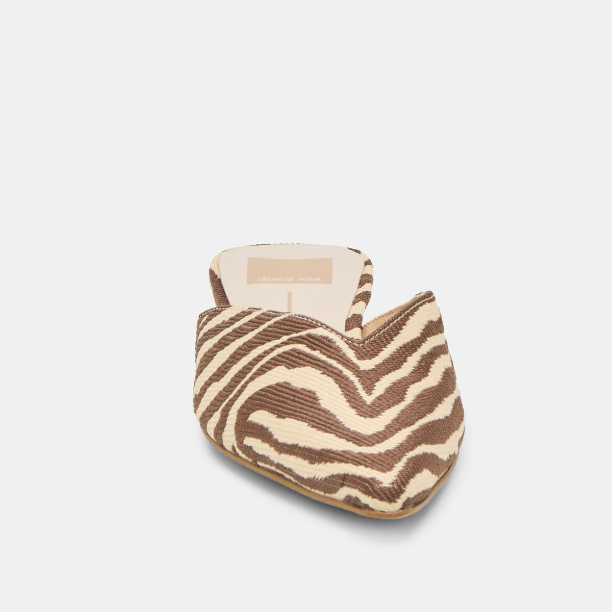 Elm Beige Zebra Raffia Flats | Dolce Vita