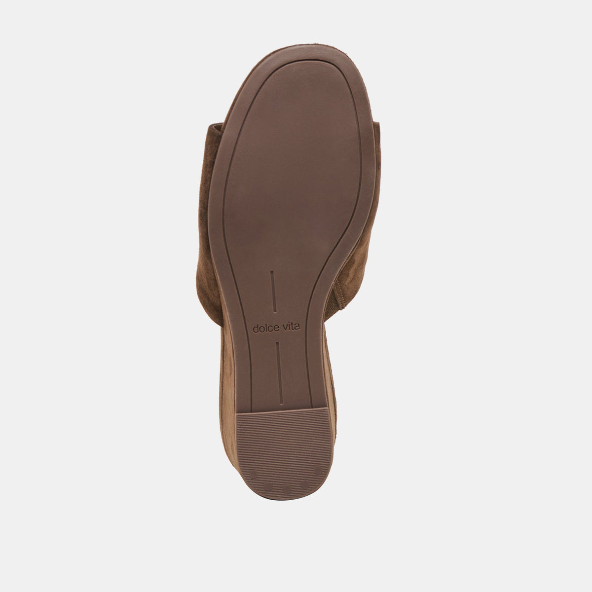 Holta Dk Brown Suede Wedges | Dolce Vita