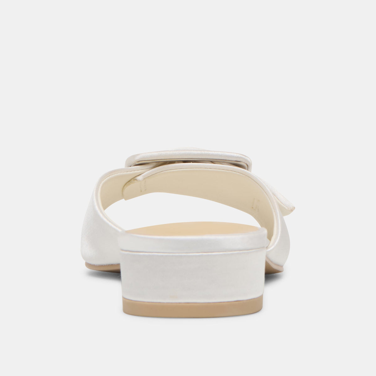 Edina True White Satin Sandals | Dolce Vita