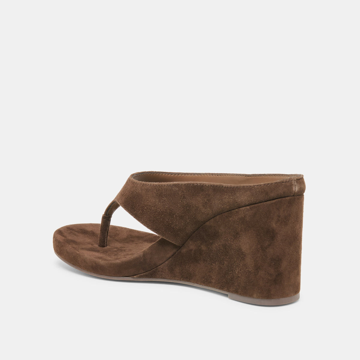 Hinna Dk Brown Suede Wedges | Dolce Vita