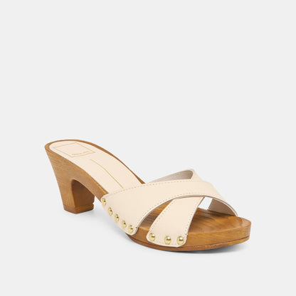 Averie Bone Leather Heels | Dolce Vita