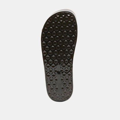 JULIO X Chocolate Vinyl Jelly Platform Sandals | Dolce Vita