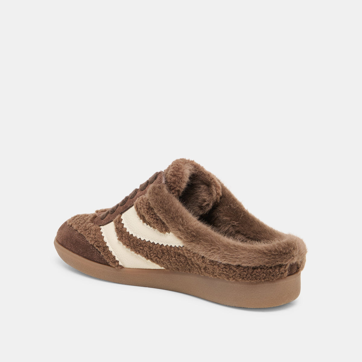 Merit Slide Plush Dk Brown Plush Sneakers | Dolce Vita