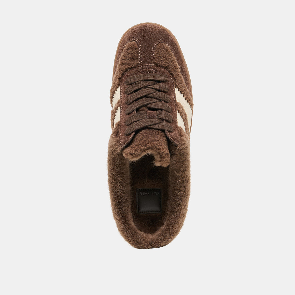 Merit Slide Plush Dk Brown Plush Sneakers | Dolce Vita