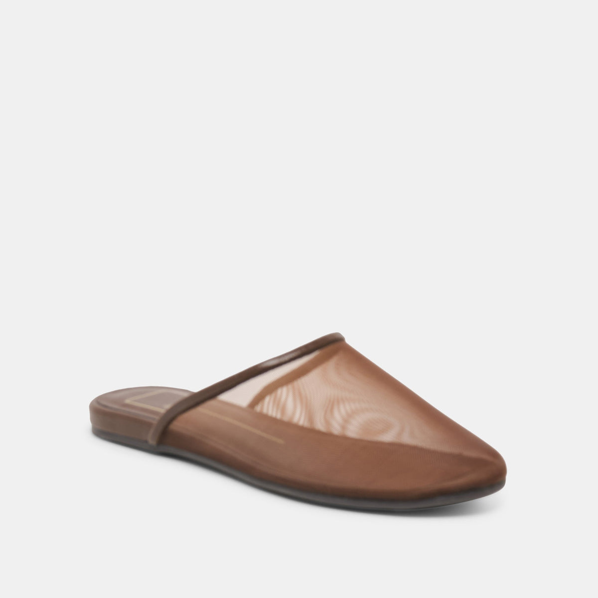 Geni Chocolate Mesh Flats | Dolce Vita