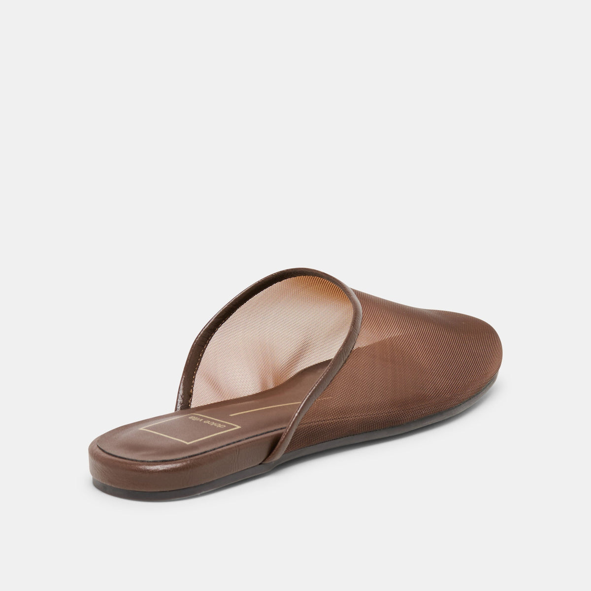 Geni Chocolate Mesh Flats | Dolce Vita