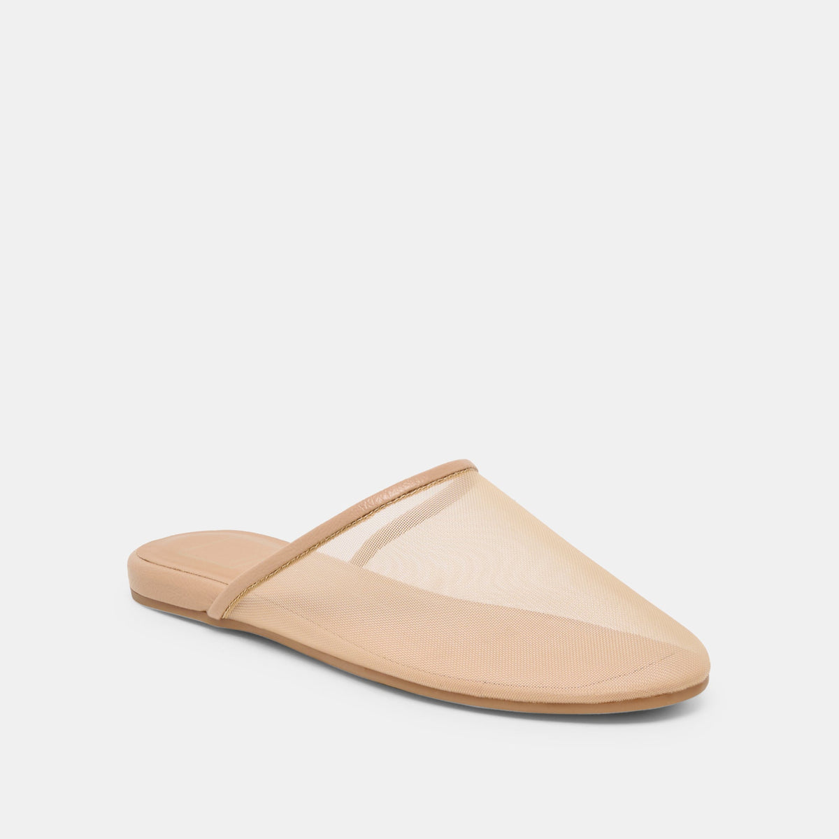 Geni Lt Tan Mesh Flats | Dolce Vita