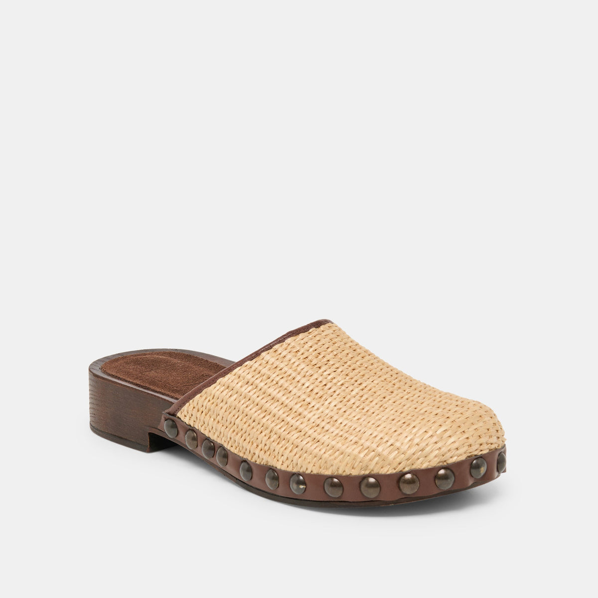Alanis Lt Natural Raffia Flats | Dolce Vita