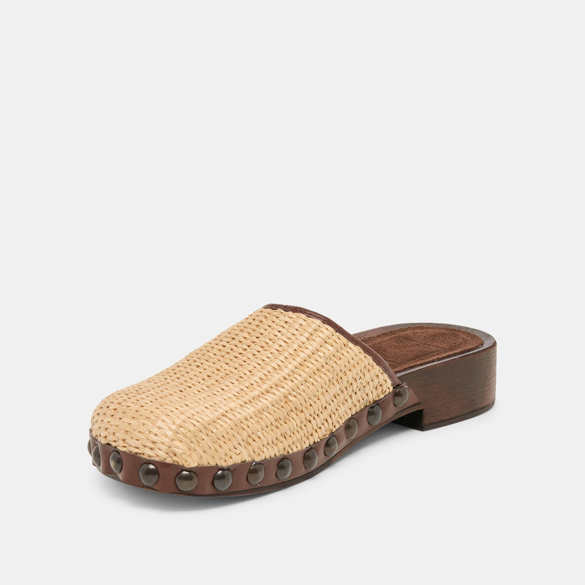 Alanis Lt Natural Raffia Flats | Dolce Vita