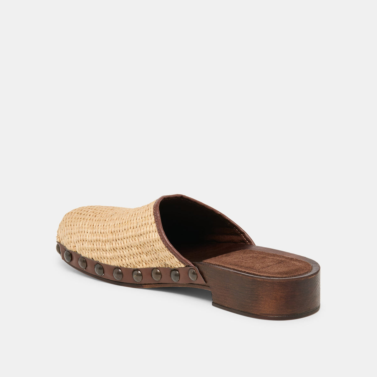 Alanis Lt Natural Raffia Flats | Dolce Vita