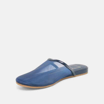 Geni Navy Mesh Flats | Dolce Vita
