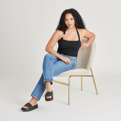 SIDONA SANDALS ONYX RAFFIA
 – Dolce Vita | Dolce Vita