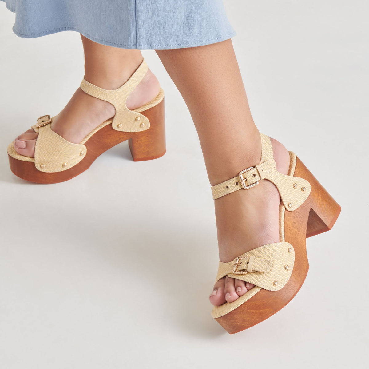 YANDY HEELS LT NATURAL RAFFIA
 – Dolce Vita | Dolce Vita