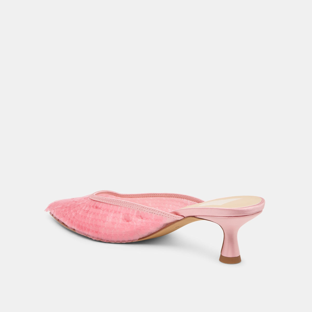 Cleo Sequin Light Pink Sequin Heels | Dolce Vita