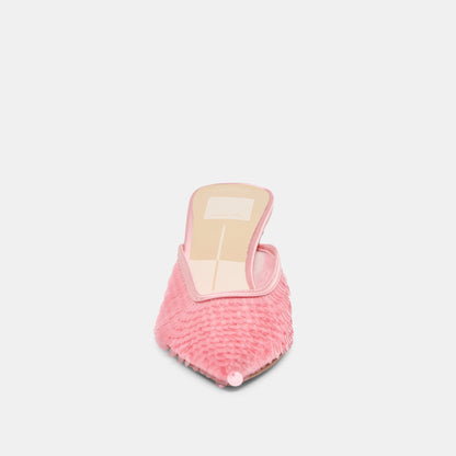 Cleo Sequin Light Pink Sequin Heels | Dolce Vita