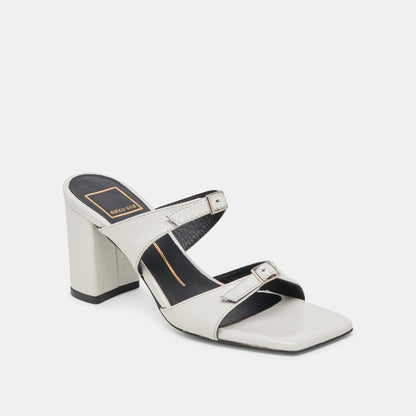 SHANE HEELS OFF WHITE CRINKLE PATENT
 – Dolce Vita | Dolce Vita