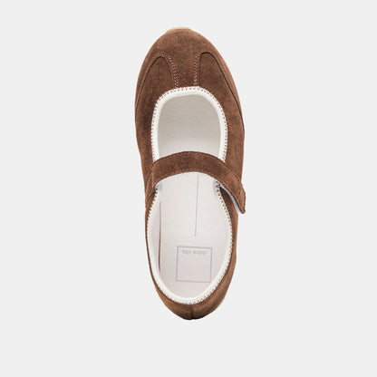 Sofya Dk Brown Suede Sneakers | Dolce Vita