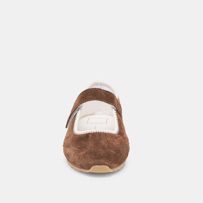 Sofya Dk Brown Suede Sneakers | Dolce Vita