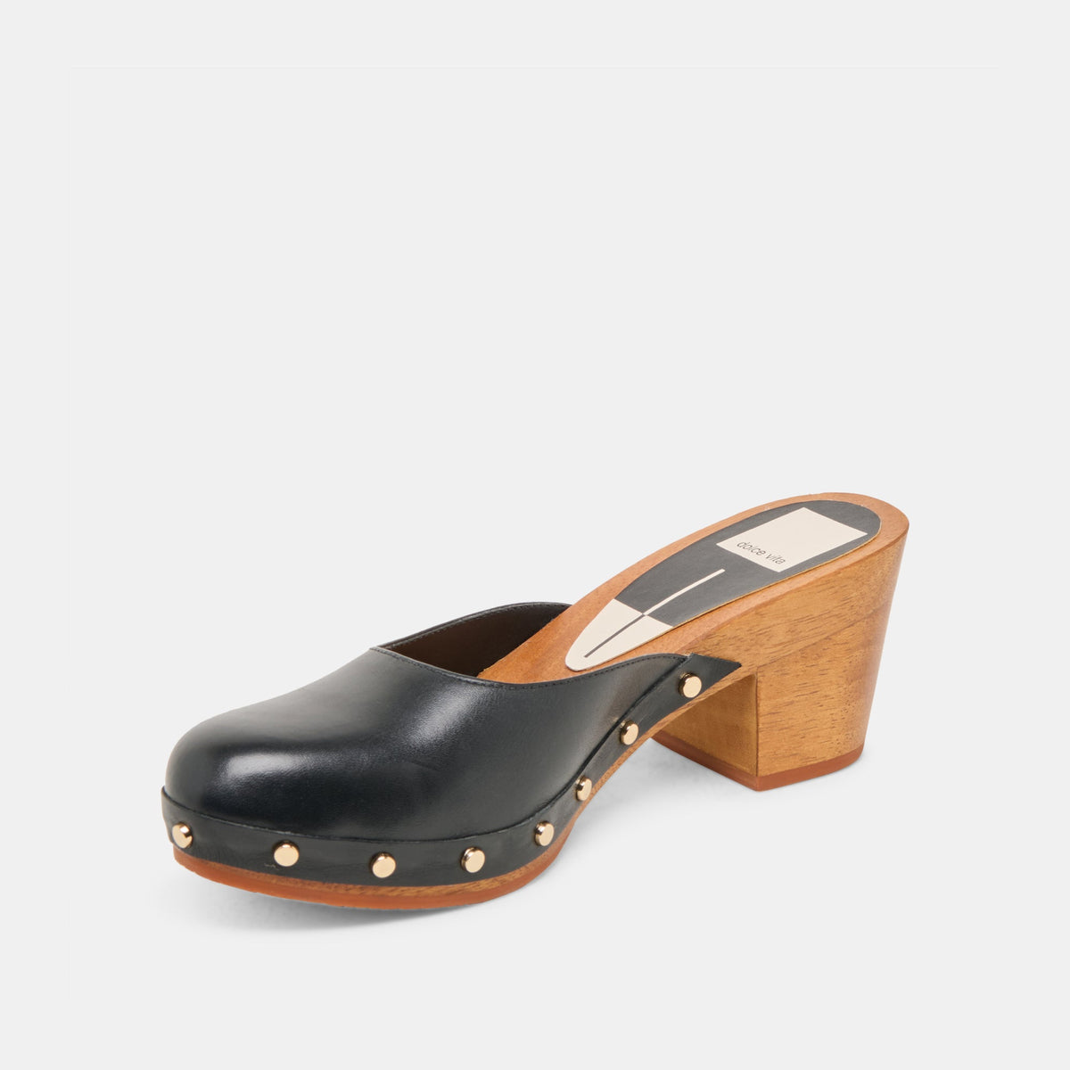 CAMYN HEELS BLACK LEATHER
 – Dolce Vita | Dolce Vita