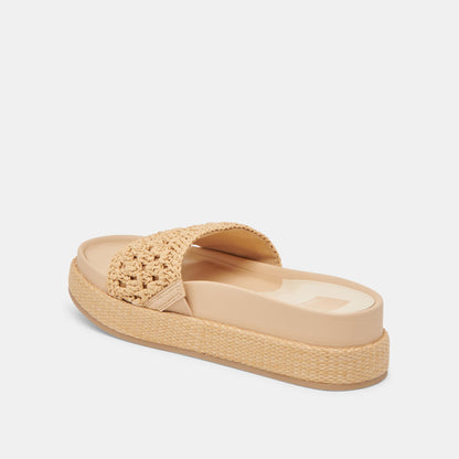 SIDONA SANDALS LT NATURAL RAFFIA
 – Dolce Vita | Dolce Vita