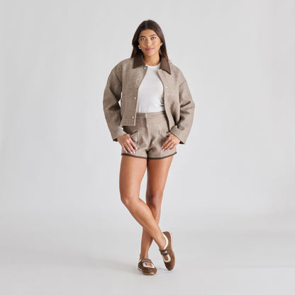 Swan Dk Brown Suede Sneakers | Dolce Vita