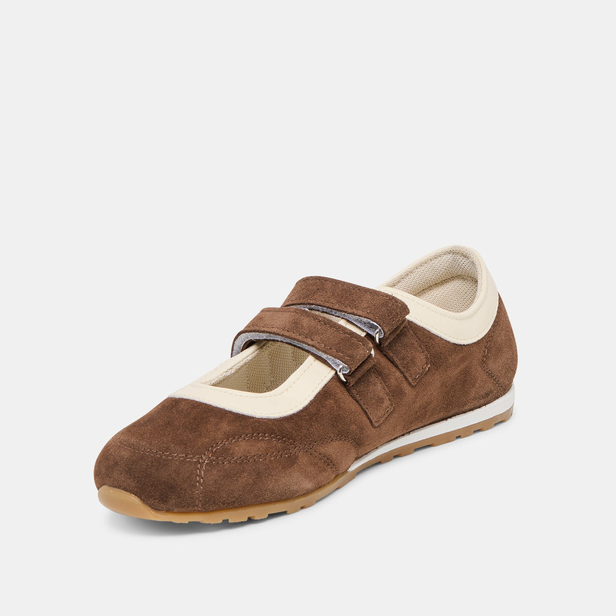 Swan Dk Brown Suede Sneakers | Dolce Vita