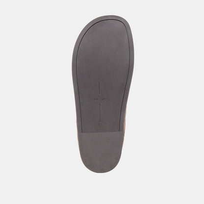 Jodero Brown Leopard Printed Suede Flats | Dolce Vita