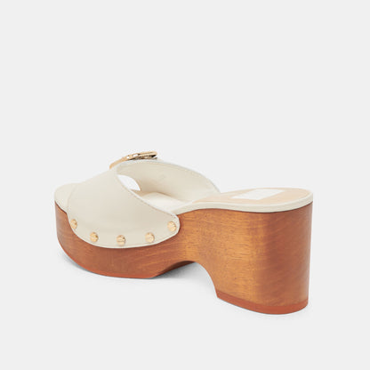 YALAH HEELS OFF WHITE LEATHER
 – Dolce Vita | Dolce Vita