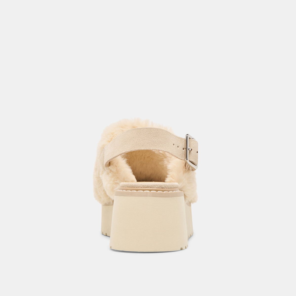Lansy Natural Plush Flats | Dolce Vita