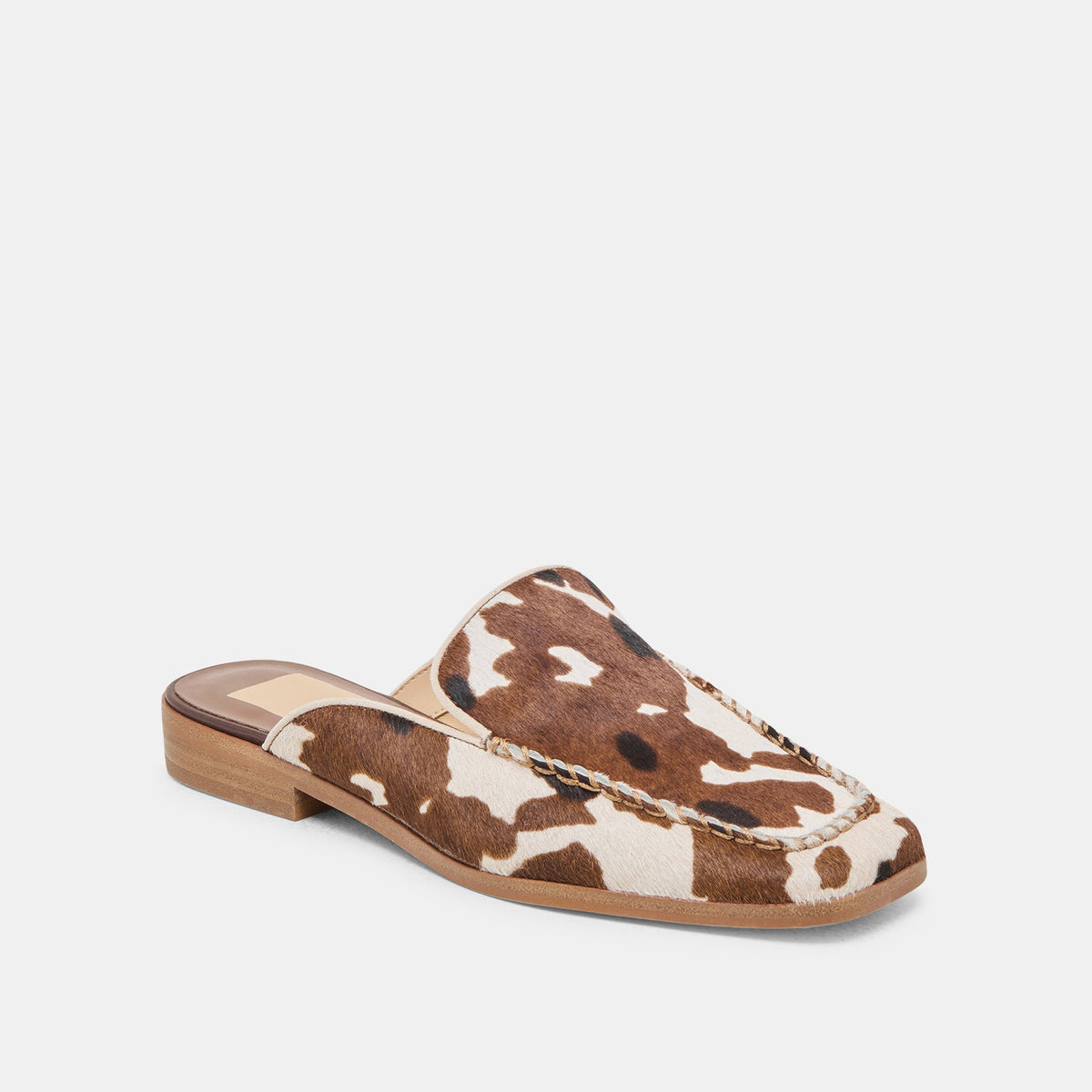 Bradly Cocoa Taurus Calf Hair Flats | Dolce Vita
