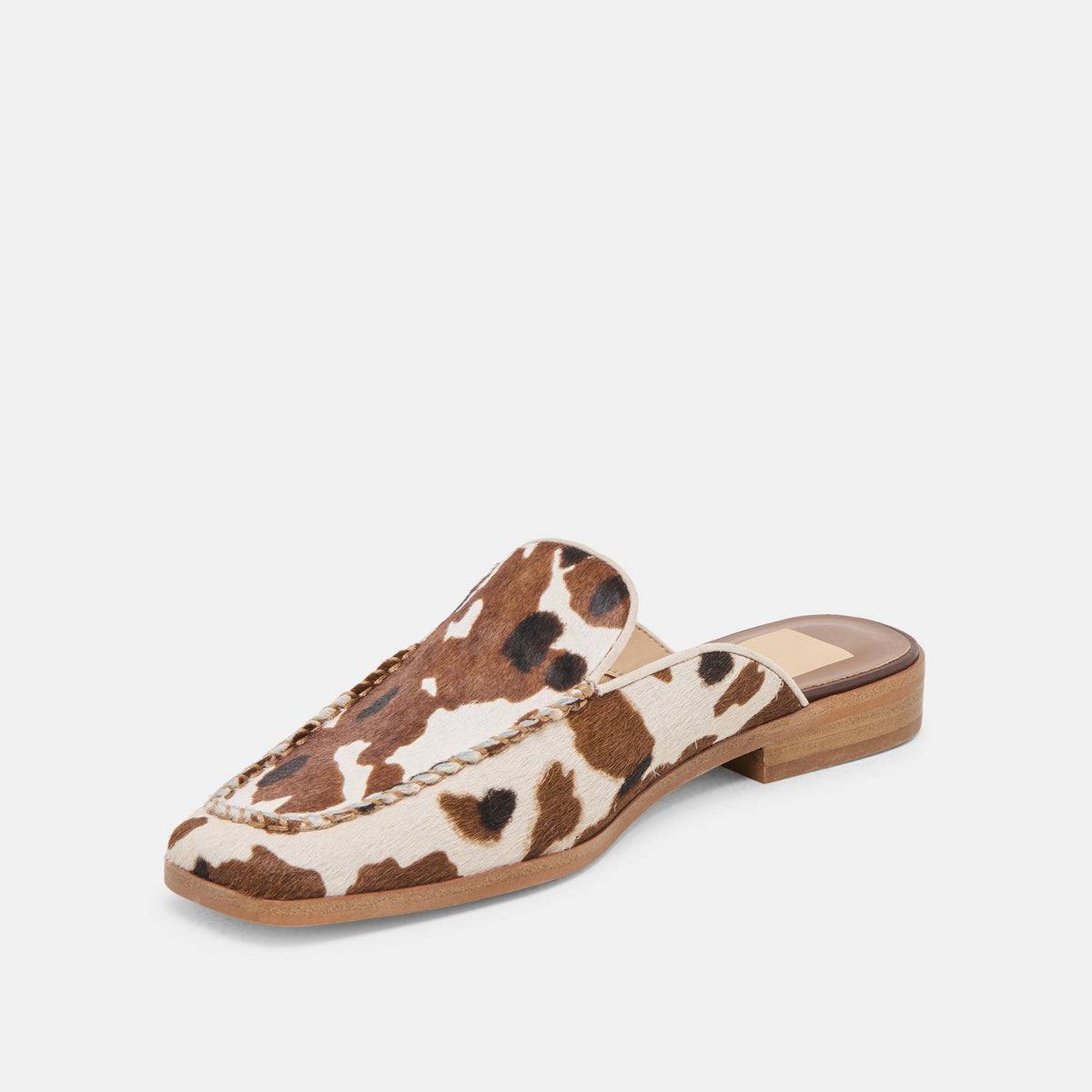 Bradly Cocoa Taurus Calf Hair Flats | Dolce Vita