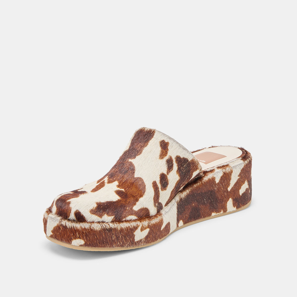 Rosita Cocoa Taurus Calf Hair Flats | Dolce Vita